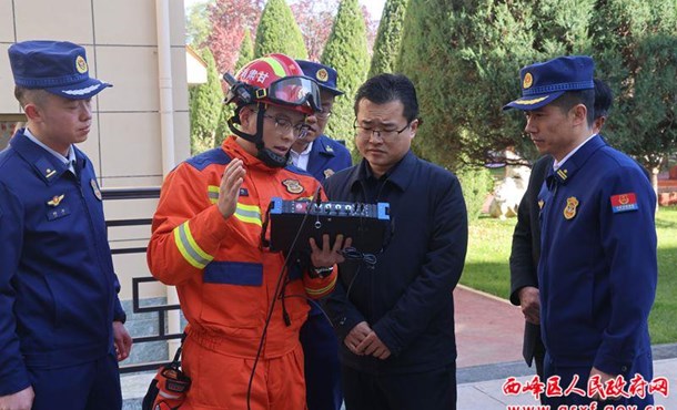 孔衛(wèi)濤調研全區(qū)消防工作